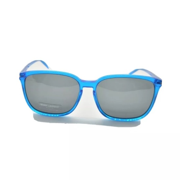 Yves Saint Laurent  SL 37 VL3/P9 BLUE Sunglasses 58-15-140 ITALY NEW!!! 💙🕶️ - Picture 1 of 8